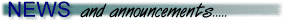 News and announcements